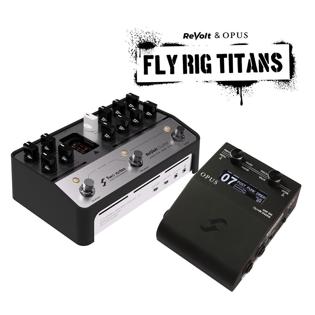 Fly-Rig Saver | ReVolt Guitar & OPUS – two-notes Fly-Rig Saver | ReVolt Guitar & OPUS – two-notes